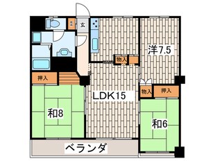 NICハイム磯子(609)の物件間取画像